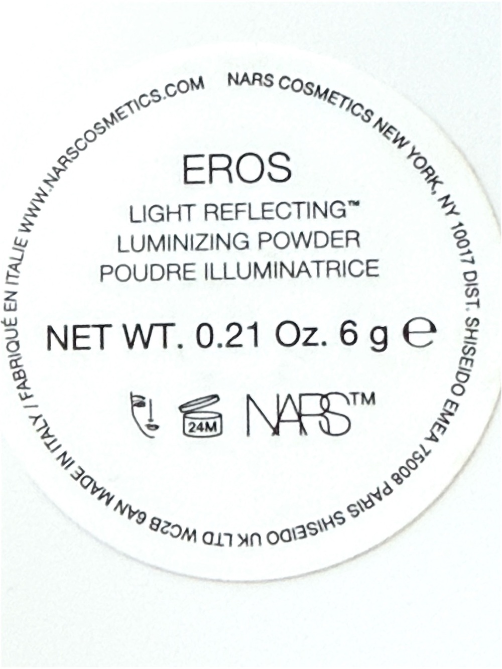 NARS Light Reflecting Luminizing Powder -Eros - Picture 4 of 4